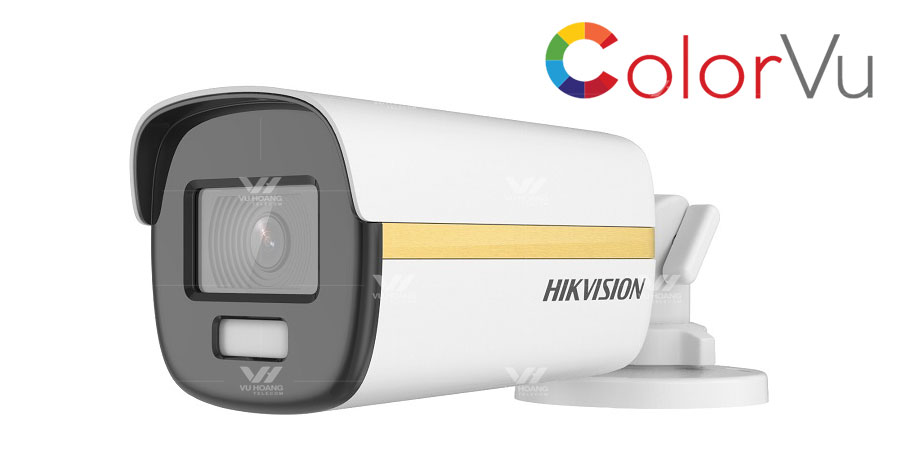 Camera HDTVI ColorVu 2MP HIKVISION DS-2CE12DF3T-F giá rẻ