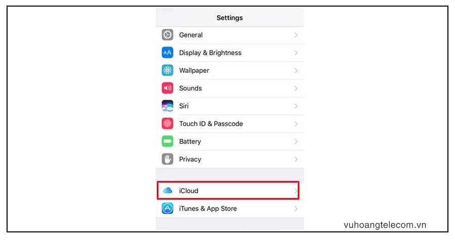 cach lay lai mat khau iCloud bang gmail - buoc 1