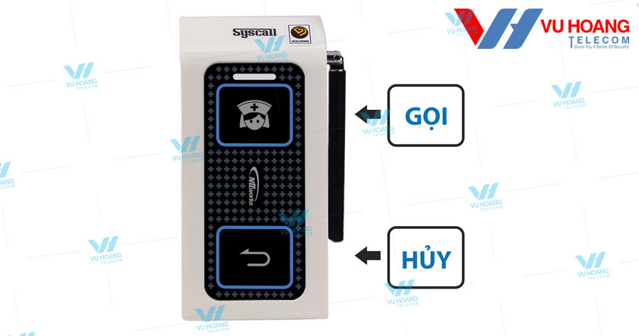 Bán nút chuông gọi y tá SYSCALL ST-500-2 giá rẻ, chính hãng