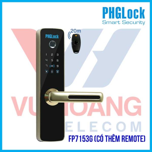 PHGLOCK FP7153G có thêm remote