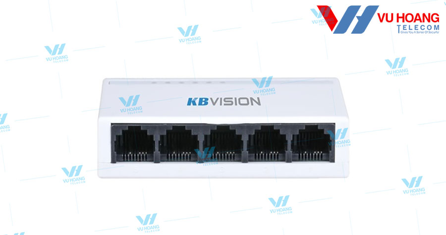 Switch POE 5 cổng KBVISION KX-ASW04T1