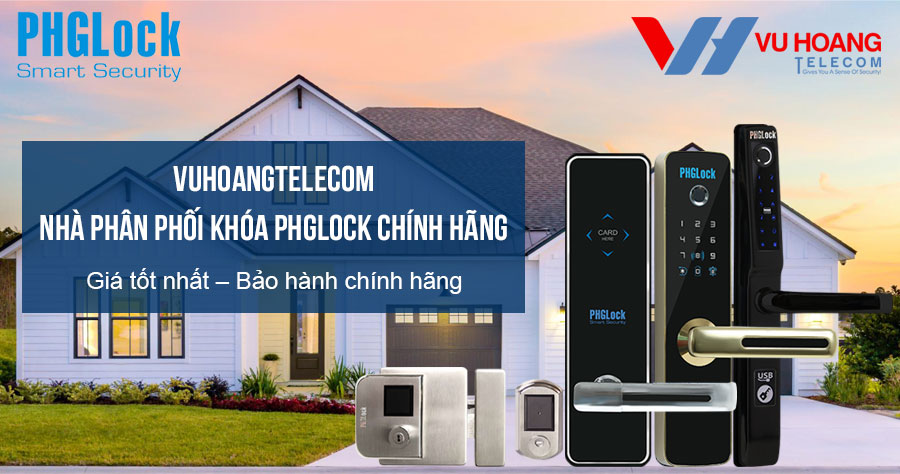 Tìm đại lý phân phối khóa cửa PHGLock chính hãng