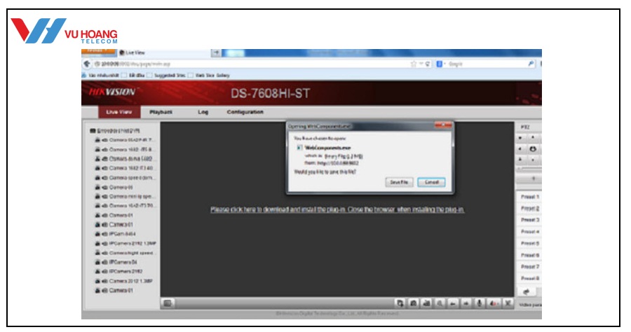 xem camera Hikvision tren web qua mang Internet online tai nha - 3