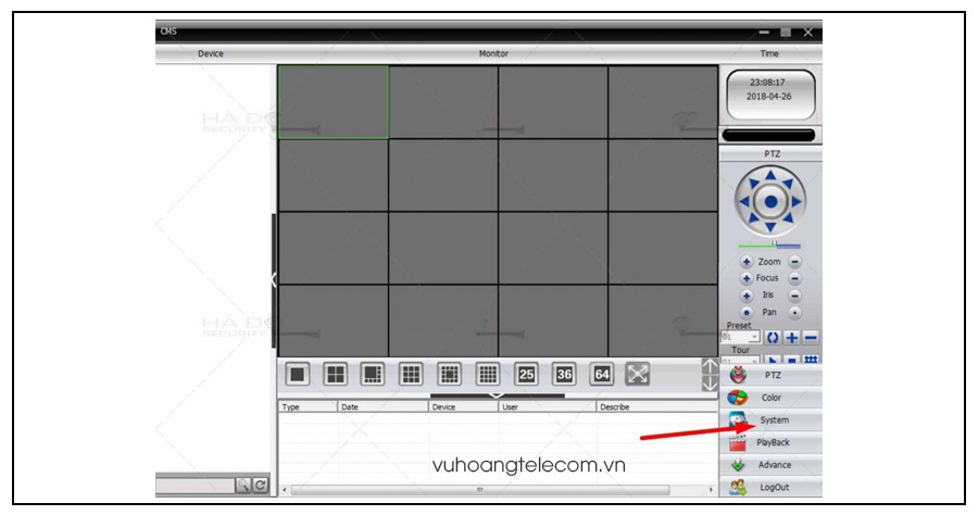 download va cai dat phan mem CMS camera Vantech cho may tinh - 7