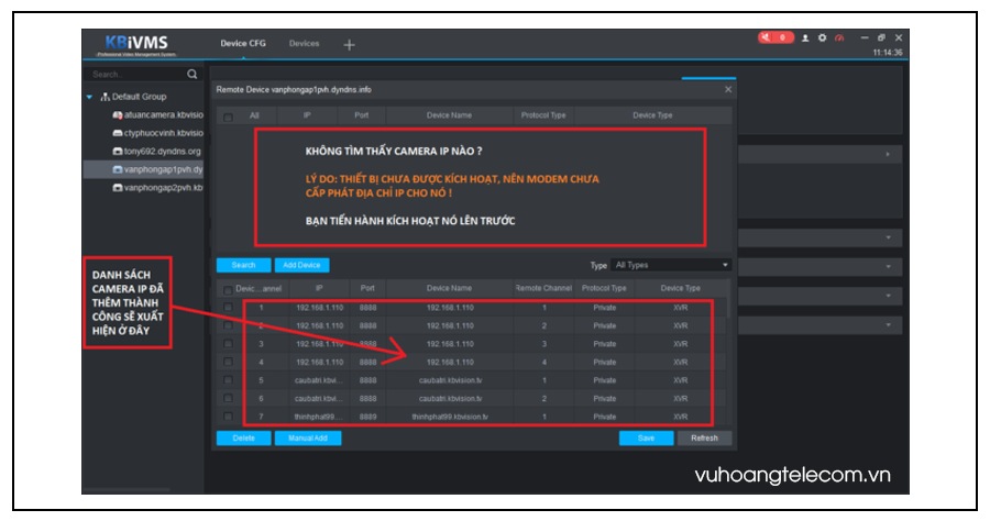 huong dan add camera IP vao dau ghi Kbvision - 3