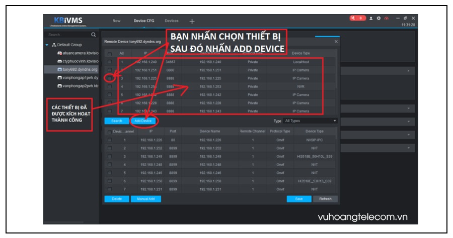 huong dan add camera IP vao dau ghi Kbvision - 5