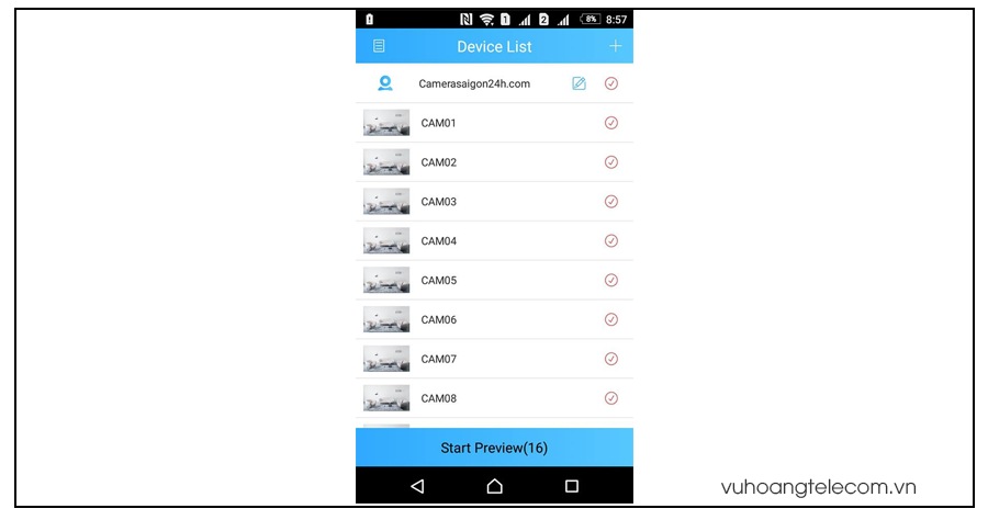 huong dan cai dat camera Vantech xem qua dien thoai - 8