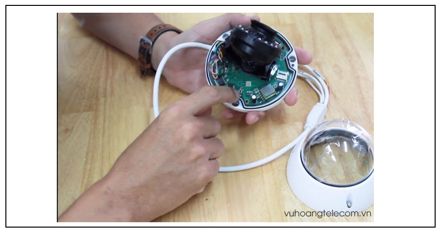huong dan chi tiet cach reset camera IP Kbvision  - 2