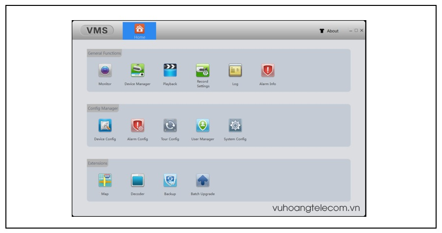 Hướng dẫn các bước cài đặt VMS Vantech trên máy tính Win 10/Win 11