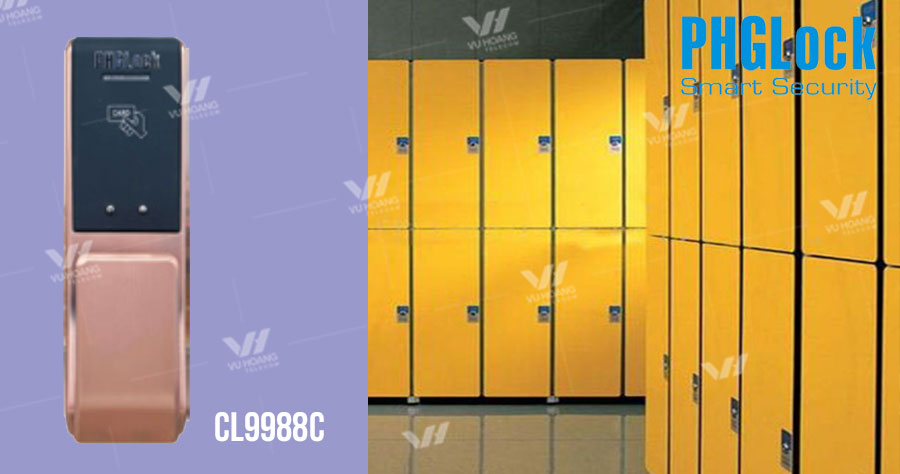 Bán khóa cửa tủ dùng thẻ từ PGHLock CL9988C giá rẻ, chính hãng