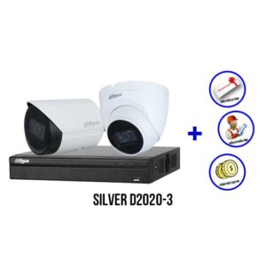Trọn bộ camera IP DAHUA SILVER D2020-3