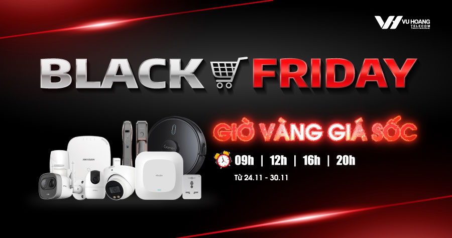 Black Friday 2020 Khuyến mãi giờ vàng giá sốc đến hơn 50%