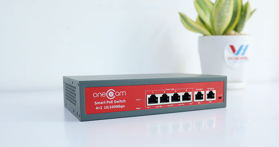 Switch PoE 4 cổng ONECAM SW-06-04P-A chất lượng cao