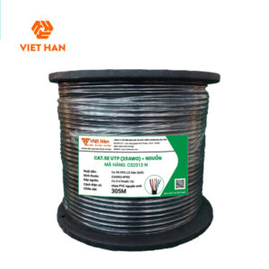 Việt Hàn CAT.5E UTP 25AWG kèm nguồn