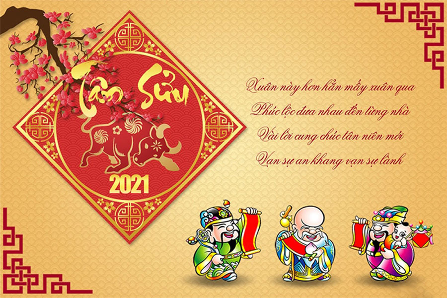 Vuhoangtelecom chúc mừng năm mới Xuân Tân Sửu 2021