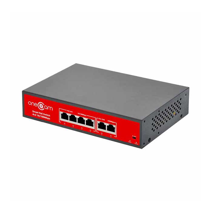Switch PoE 4 cổng ONECAM SW-06-04P-A