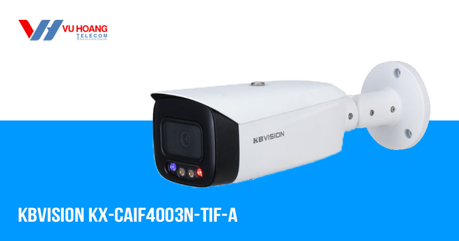 Camera IP AI Full Color 4MP KBVISION KX-CAiF4003N-TiF-A