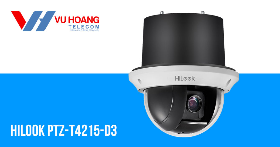 Camera PTZ HDTVI quay quét 2MP HiLook PTZ-T4215-D3