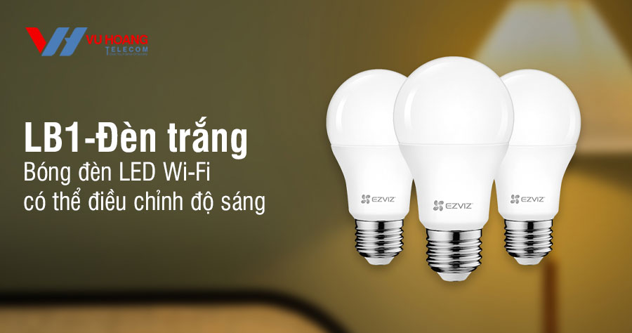 Bán đèn LED thông minh màu trắng EZVIZ CS-HAL-LB1-LWAW