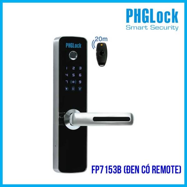 PHGLOCK FP7153B (Màu Đen) có remote