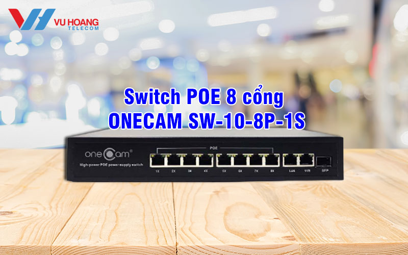 switch poe ONECAM SW-10-8P-1S