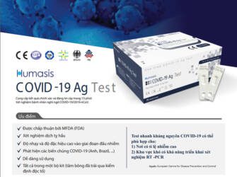 Kit test nhanh Covid Humasis giá bao nhiêu? Bao lâu có kết quả tại nhà?