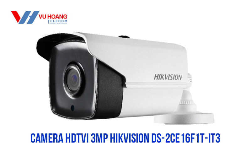 Bán camera HDTVI 3MP Hikvision DS-2CE16F1T-IT3 giá rẻ