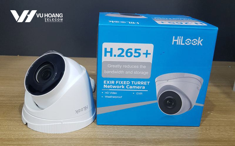 Bán camera IP Dome 2MP HiLook IPC-T221H-U giá rẻ