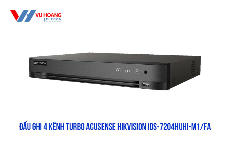 Đầu ghi 4 kênh Turbo ACUSENSE HIKVISION iDS-7204HUHI-M1/FA