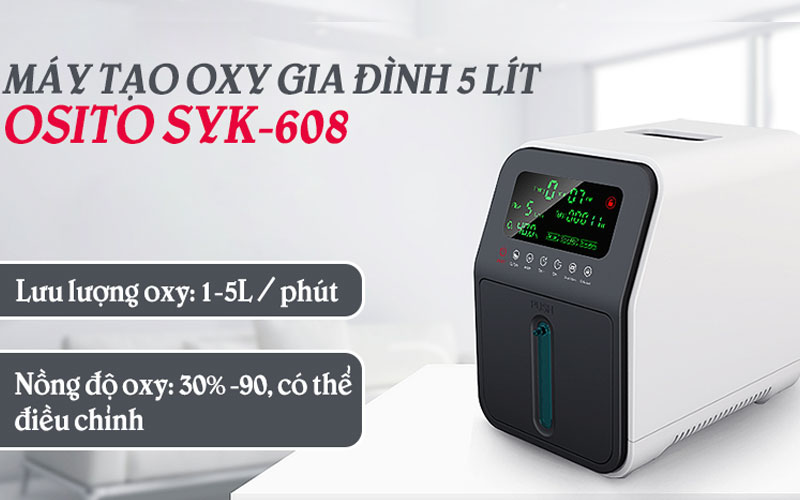 Máy tạo oxy cho gia đình OSITO SYK-608 5 lít