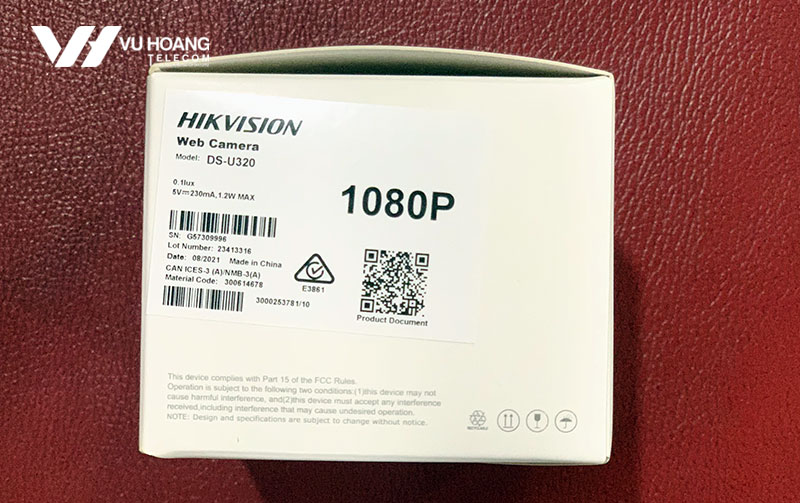 Bộ Webcam HD1080P HIKVISION DS-U320 - 4