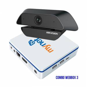 Combo WEBBOX 3 MYNET TV 4H + Webcam DS-U525