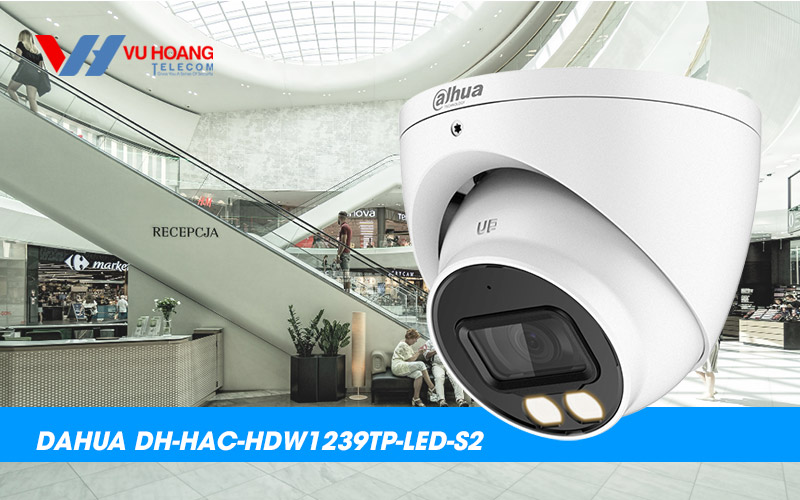 Bán camera HDCVI 2MP DAHUA DH-HAC-HDW1239TP-LED-S2 giá rẻ