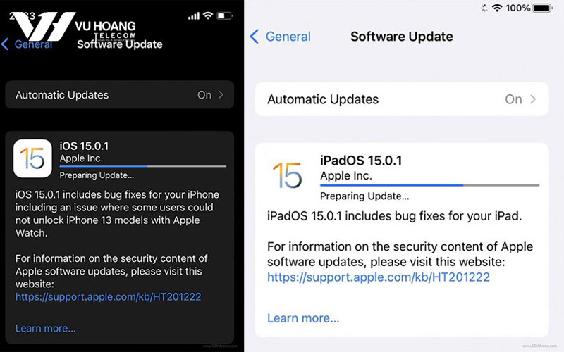 cap nhat ipados 15.0.1
