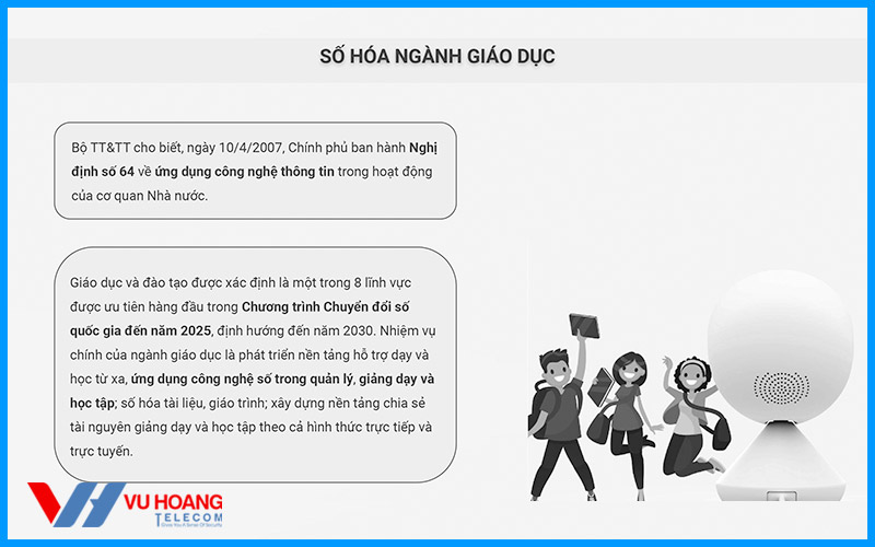 Số hóa ngành Giáo dục