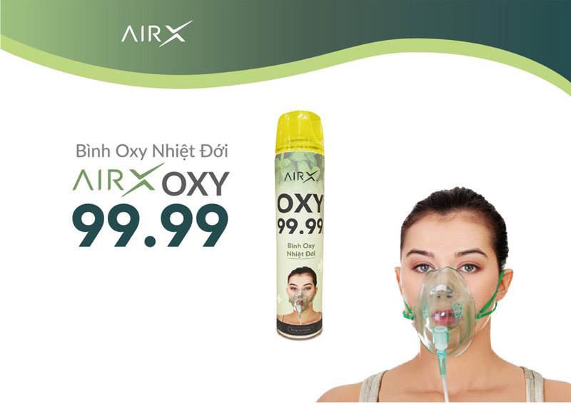 Mặt nạ Oxy (dây thở) KRYSTAL dùng chung với bình oxy AirX