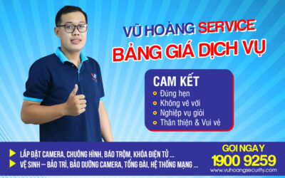 Bảng giá dịch vụ Vũ Hoàng Service 2024