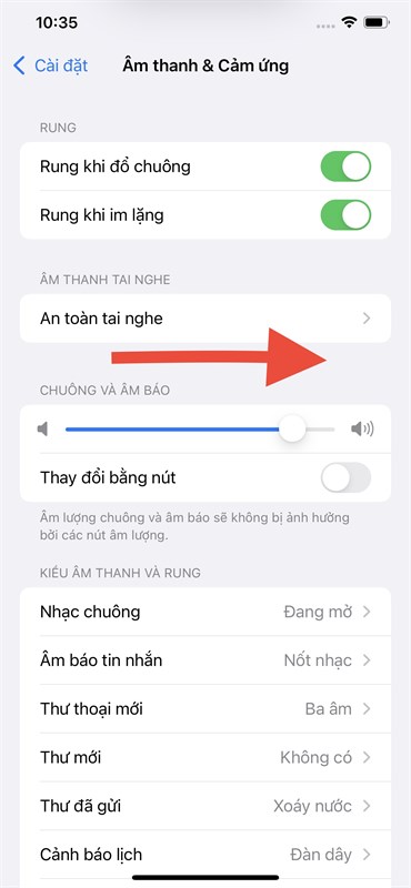 cach dieu chinh am luong bao thuc tren iphone - 3