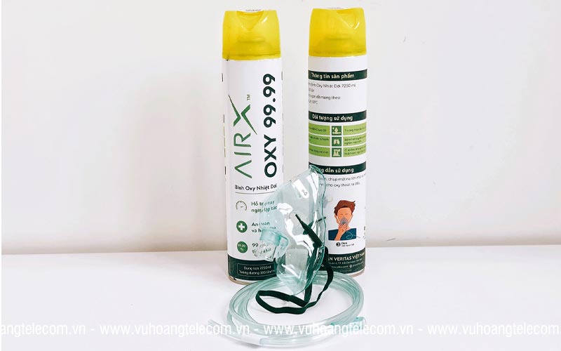 Bán bình Oxy nhiệt đới AirX Oxy 99.99 giá rẻ, chính hãng