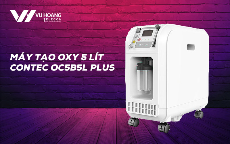 Bán máy tạo oxy 5 lít CONTEC OC5B5L Plus giá rẻ, chính hãng