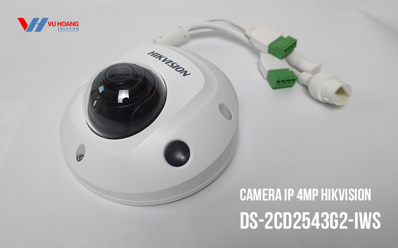 Bán camera IP Dome 4MP Hikvision DS-2CD2543G2-IWS giá rẻ