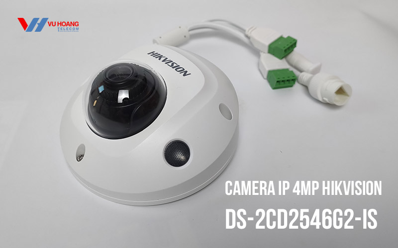 Bán camera IP Dome 4MP Hikvision DS-2CD2546G2-IS giá rẻ