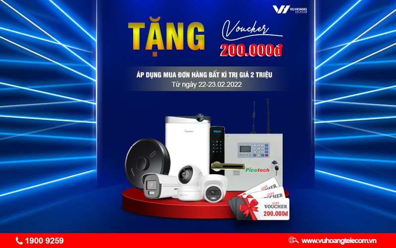 Khuyến mãi Vuhoangtelecom ngày 22/02/2022 tặng ngay Voucher 200K