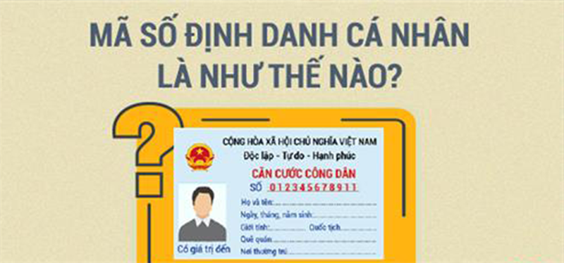 mã số định danh cá nhân là mã số duy nhất của mỗi công dân