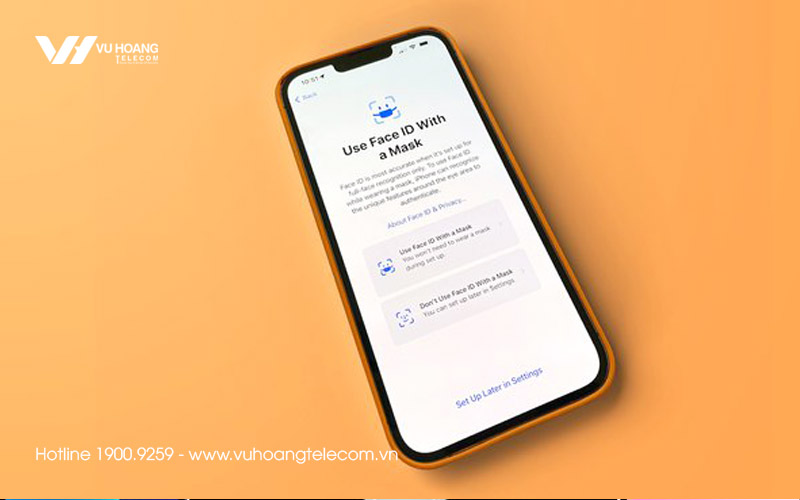 mo khoa iphone khi deo khau trang - 2