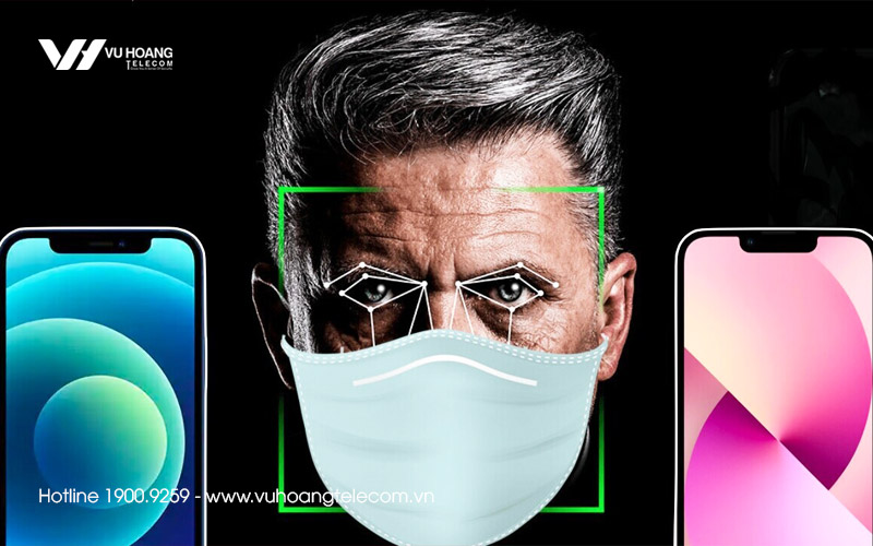 mo khoa iphone khi deo khau trang