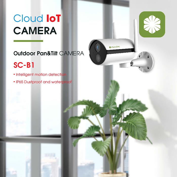 Bán camera IP Wifi 2MP ISACHI SC-B1 giá rẻ chính hãng