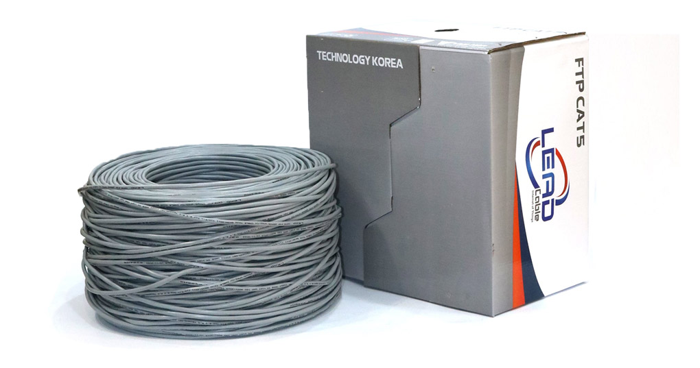 Bán cáp mạng Việt Hàn LEAD CAT.5 FTP 25AWG 305m giá rẻ