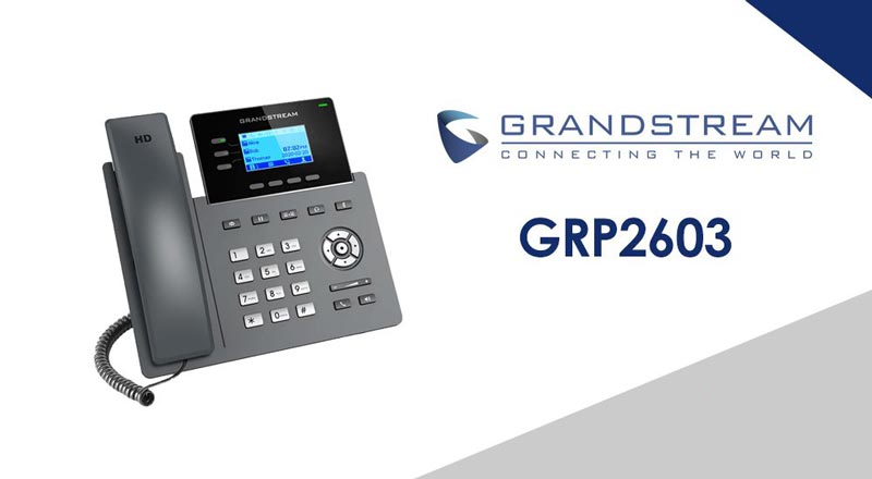 Điện thoại IP Grandstream GRP2603 chính hãng tại Maitel 
