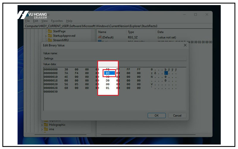huong dan chinh thanh taskbar win 11 - 4